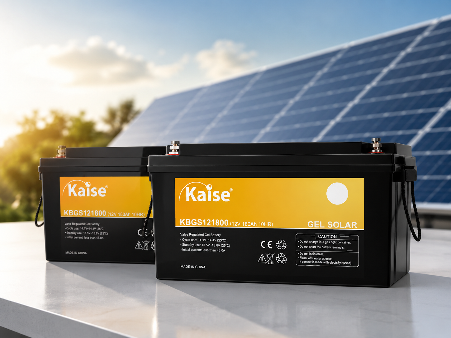 Baterías KAISE Gel Solar